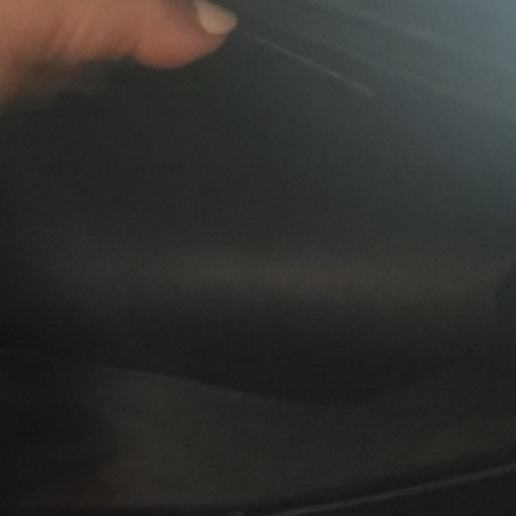 PULICATI Handbag,made in ITALY, BLACK Saffiano Genuine Leather. Zipper top.. - Picture 8 of 8